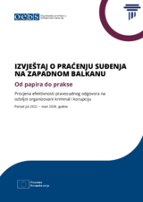 Izvještaj O Praćenju Suđenja Na Zapadnom Balkanu