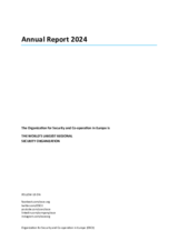 OSCE Annual Report 2024