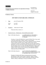 Journal of the 1551st Meeting of the Permanent Council