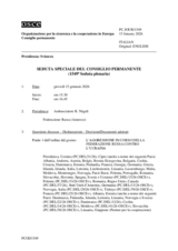 Journal of the 1549 Special Meeting of the Permanent Council 