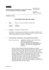 Journal of the 1124th Plenary Meeting of the Forum for Security Co-operation