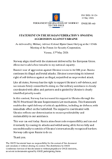 Statement by Norway