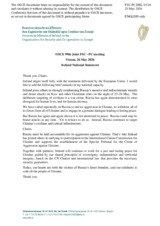Statement by Ireland
