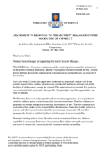 Statement by Norway