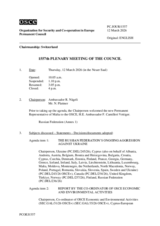Journal of the 1557th Meeting of the Permanent Council