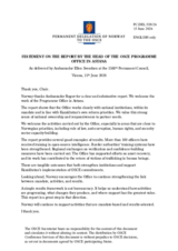 Statement by Norway