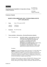 Journal of the 1531st Special Plenary Meeting of the Permanent Council