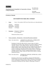 Journal of the 1536th Plenary Meeting of the Permanent Council