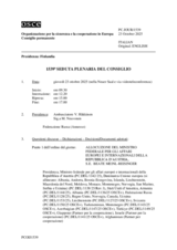 Journal of the 1539th Plenary Meeting of the Permanent Council