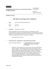 Journal of the 1560th Permanent Council Meeting