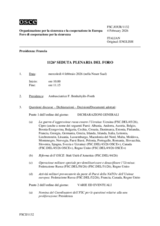 Journal of the 1126th Forum for Security and Co-operation Meeting