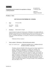 Journal of the 1553rd Plenary Meeting of the Permanent Council