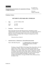 Journal of the 1553rd Plenary Meeting of the Permanent Council