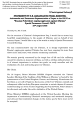 Statement by Japan