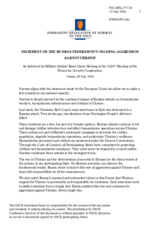 Statement by Norway