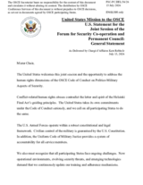 US Statement