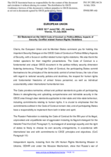 EU Statement