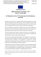 EU Statement