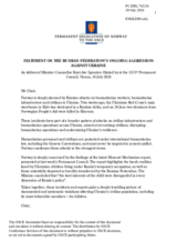 Statement by Norway