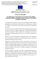 EU Statement