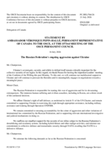 Statement by Canada