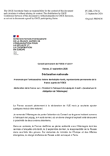 Statement by France