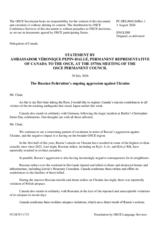 Statement by Canada