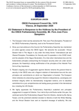 EU Statement