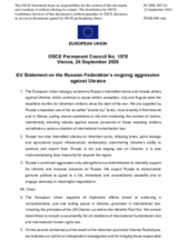 EU Statement