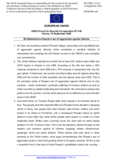 EU Statement