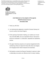 Joint Statement