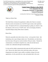 US Statement