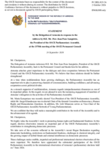 Statement by Armenia