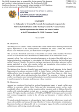 Statement by Armenia