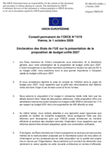 EU Statement
