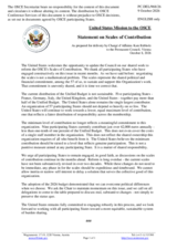 US Statement