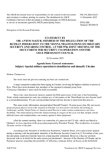 Statement by the Russian Federation
