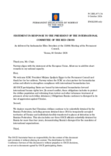 Statement by Norway