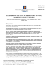 Statement by Norway
