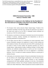 EU Statement