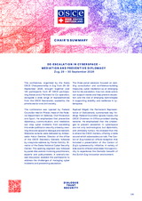 Chair’s Summary – Conference “De-escalation in cyberspace: mediation and preventive diplomacy”