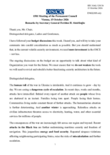 Report of the Secretary General 