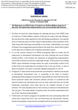 EU Statement