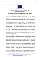 EU Statement