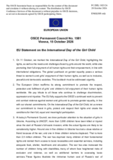 EU Statement