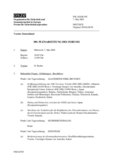 Journal of the 389th Plenary Meeting of the Forum for Security Co-operation (de)