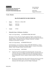Journal of the 384th Plenary Meeting of the Forum for Security Co-operation (de)