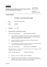 Journal of the 379th Plenary Meeting of the Forum for Security Co-operation (it)