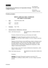 Journal of the 429th Special Plenary Meeting of the Permanent Council (it)