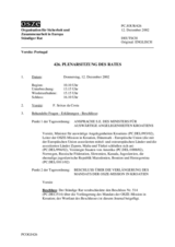 Journal of the 426th Plenary Meeting of the Permanent Council (de)